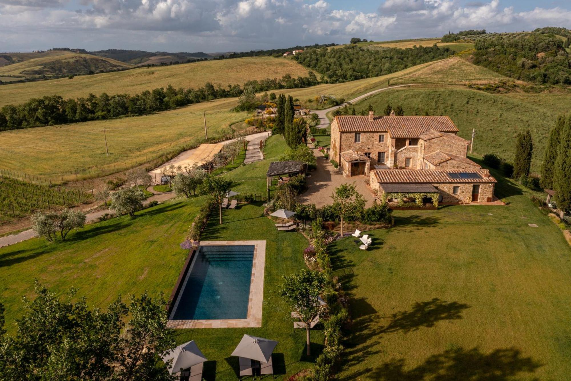 Sce Quiric Villa San Quirico d'Orcia Eksteriør billede